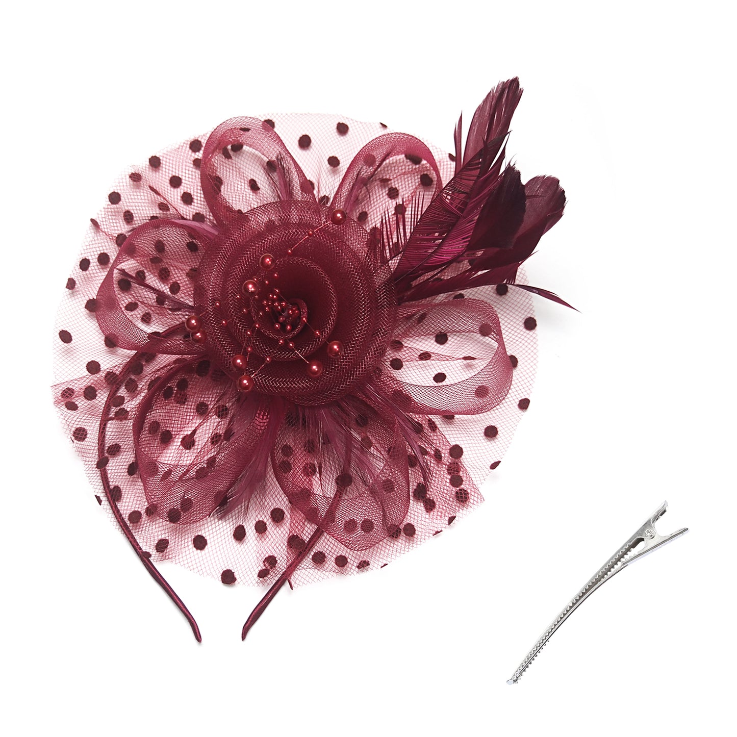 Fascinator Hats for Women Vintage Tea Party Weddings Kentucky Feather Fascinators