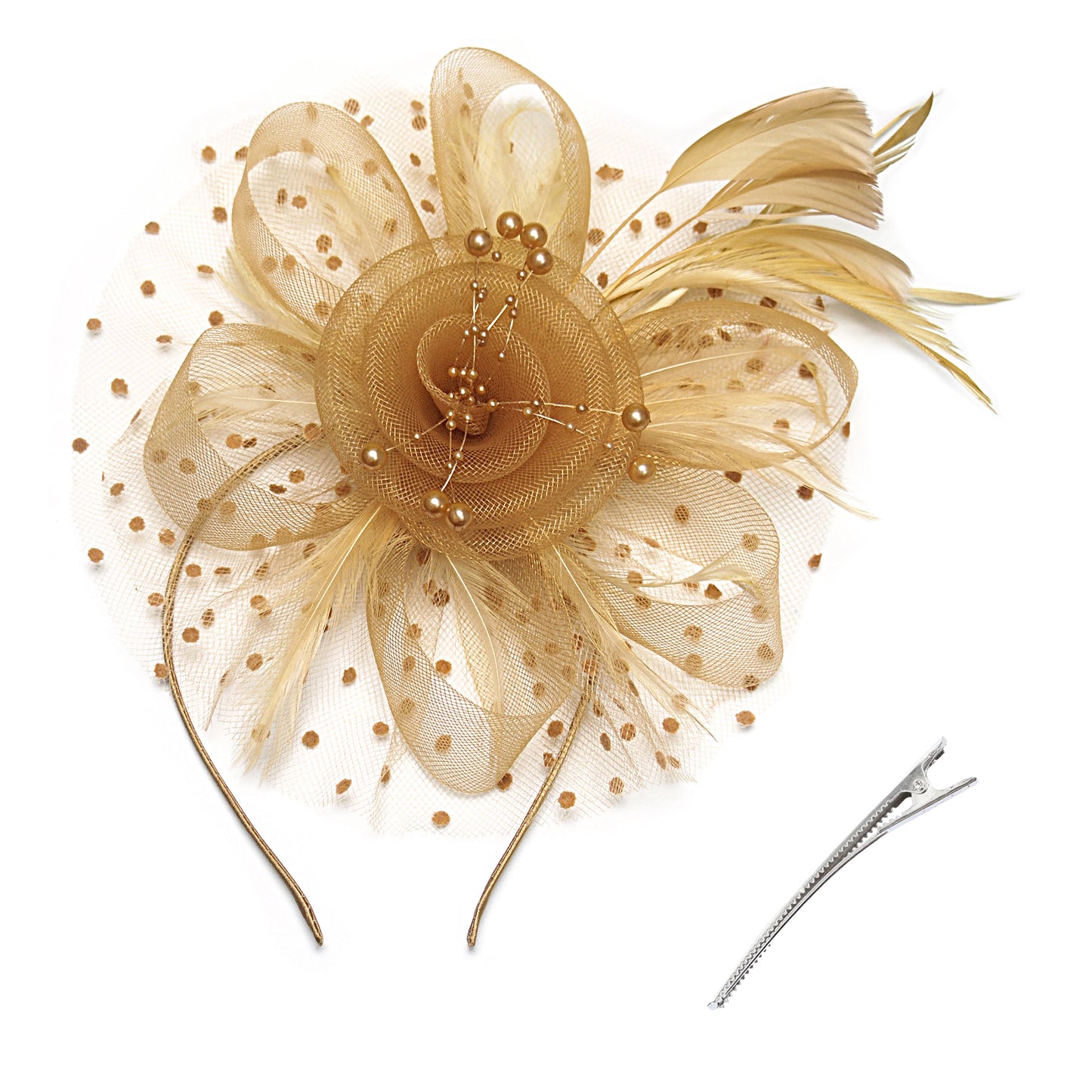 Fascinator Hats for Women Vintage Tea Party Weddings Kentucky Feather Fascinators