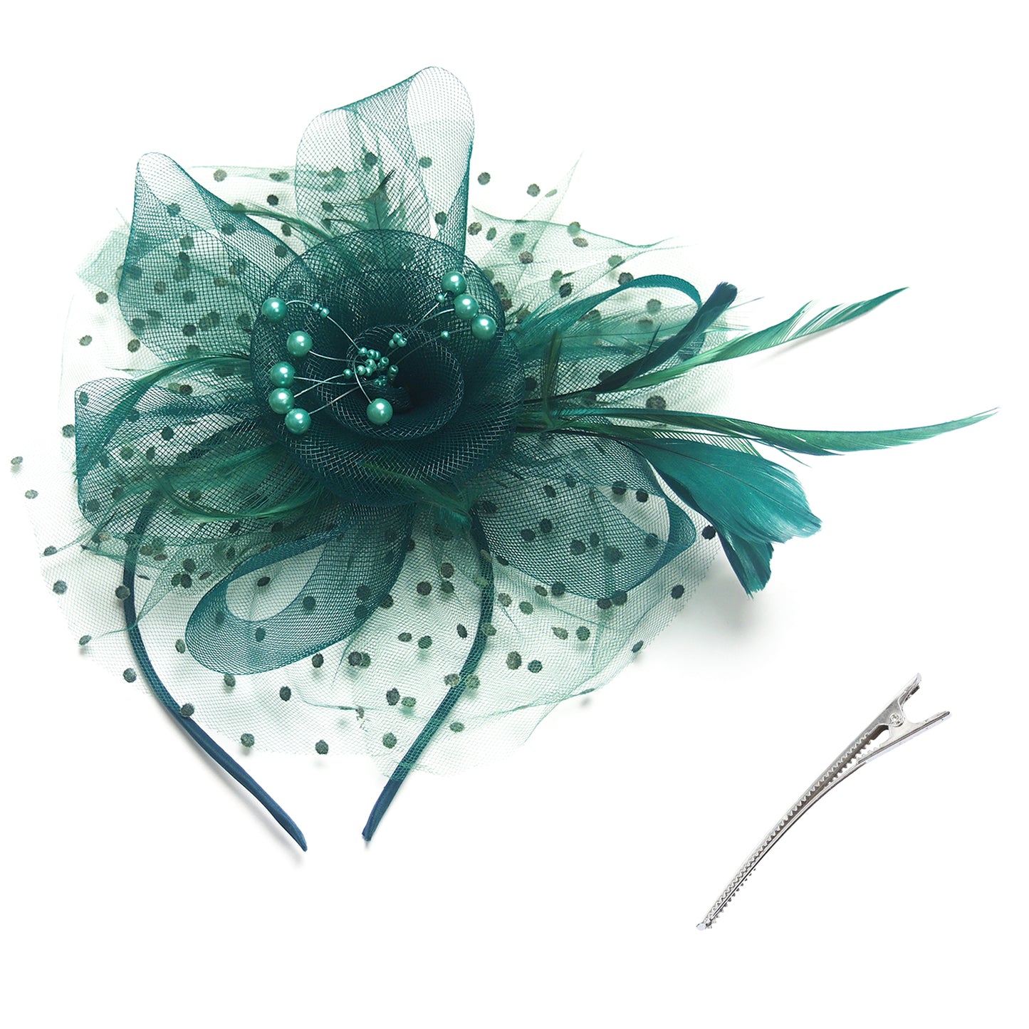 Fascinator Hats for Women Vintage Tea Party Weddings Kentucky Feather Fascinators