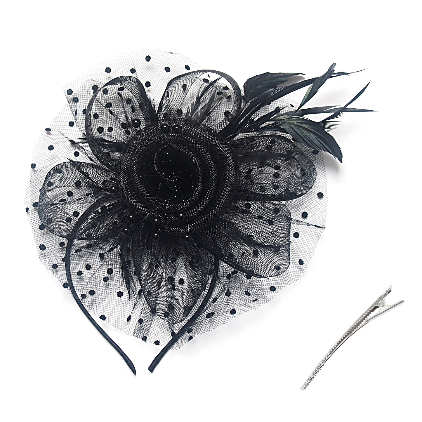 Fascinator Hats for Women Vintage Tea Party Weddings Kentucky Feather Fascinators