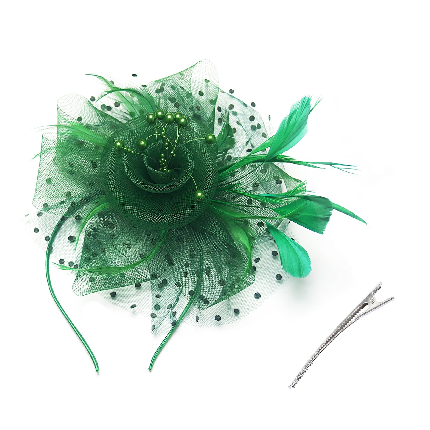 Fascinator Hats for Women Vintage Tea Party Weddings Kentucky Feather Fascinators