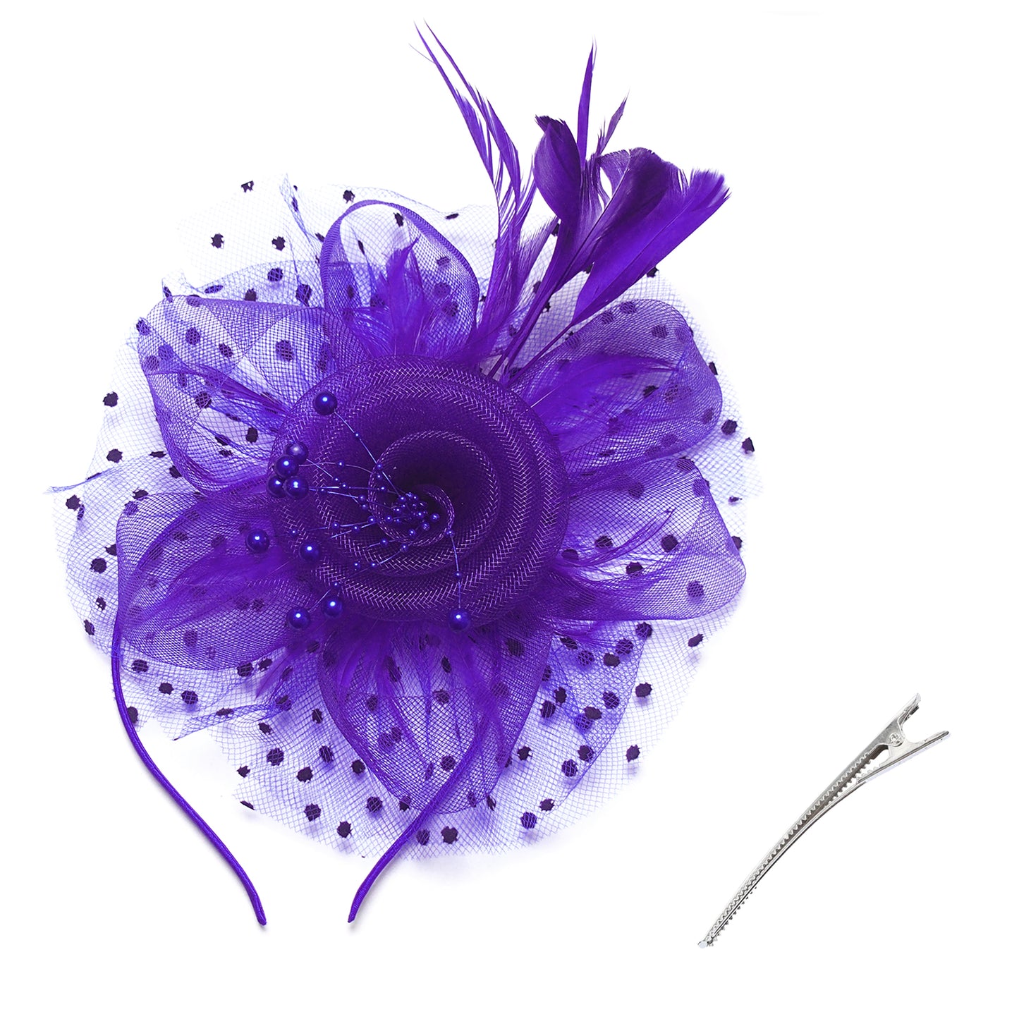 Fascinator Hats for Women Vintage Tea Party Weddings Kentucky Feather Fascinators