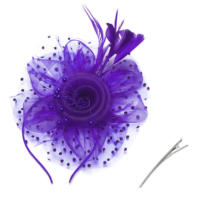 Fascinator Hats for Women Vintage Tea Party Weddings Kentucky Feather Fascinators