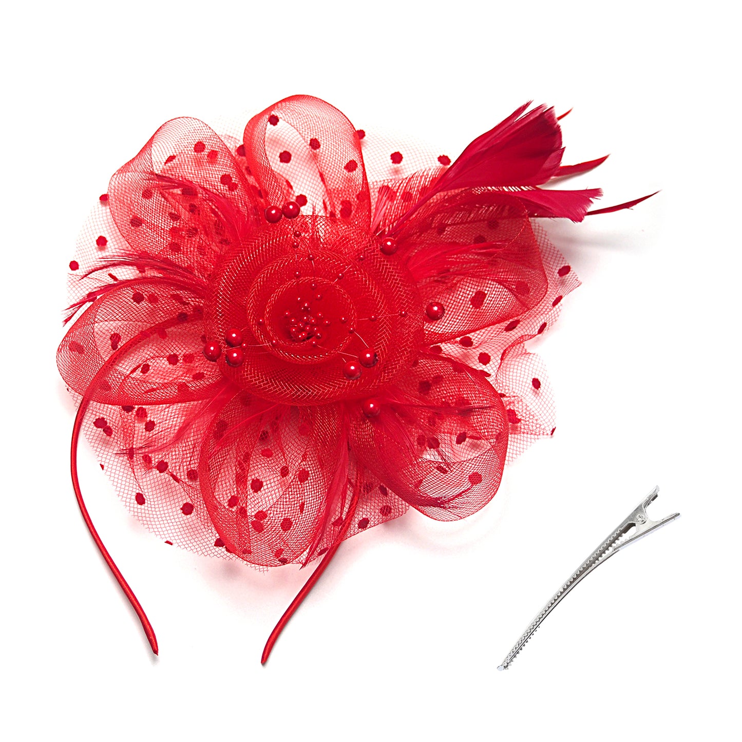 Fascinator Hats for Women Vintage Tea Party Weddings Kentucky Feather Fascinators