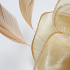 Dresyu Fascinators Feathers Tea Party Race Day Hat Vintage Hair Accessories for Women and Girls