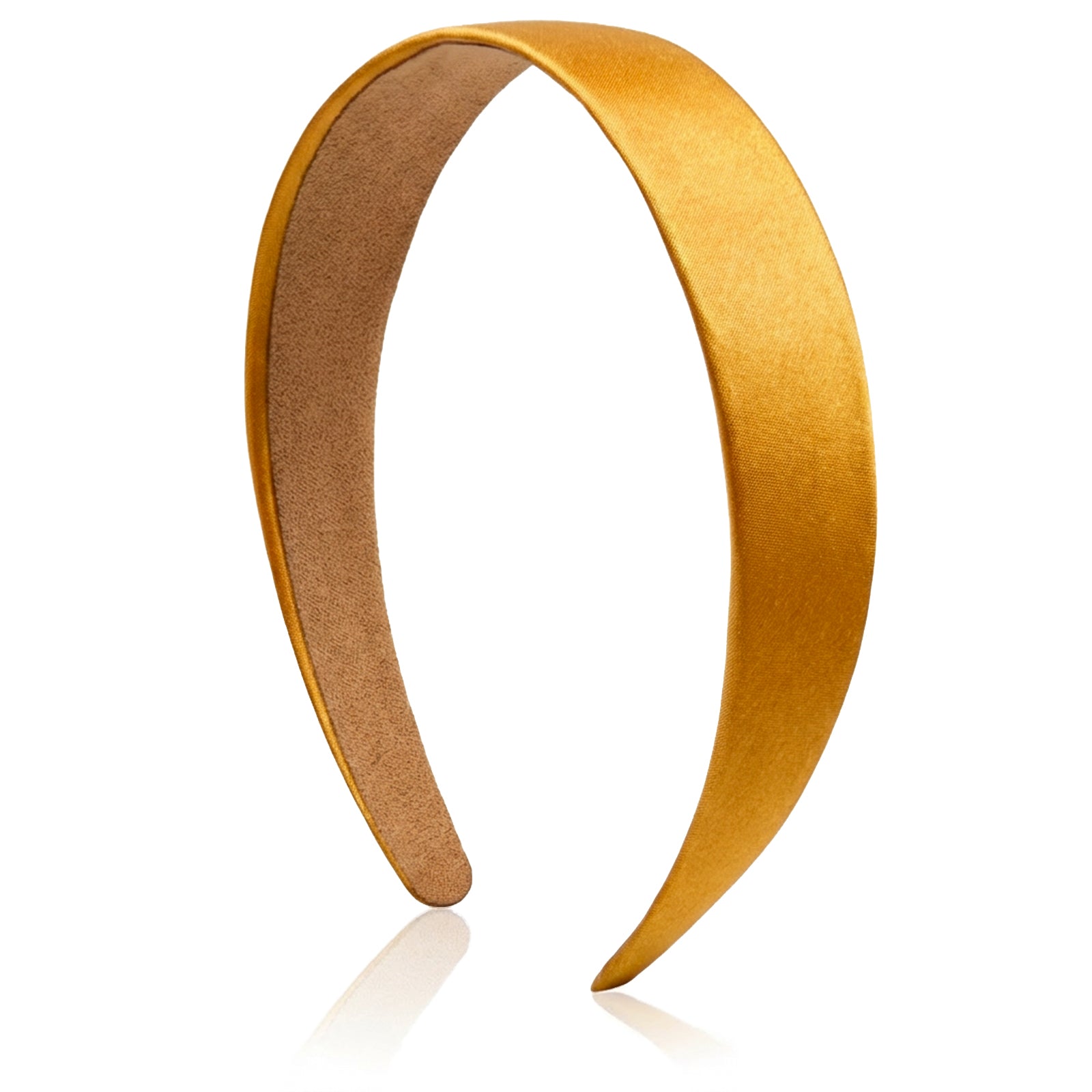 Satin Headband 1.1 Inch Wide Head Bands for Women and girls Non Slip Fashion Hairbands