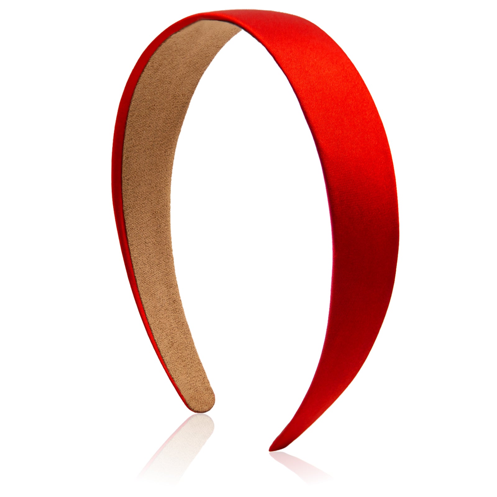 Satin Headband 1.1 Inch Wide Head Bands for Women and girls Non Slip Fashion Hairbands