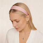 Satin Headband 1.1 Inch Wide Head Bands for Women and girls Non Slip Fashion Hairbands