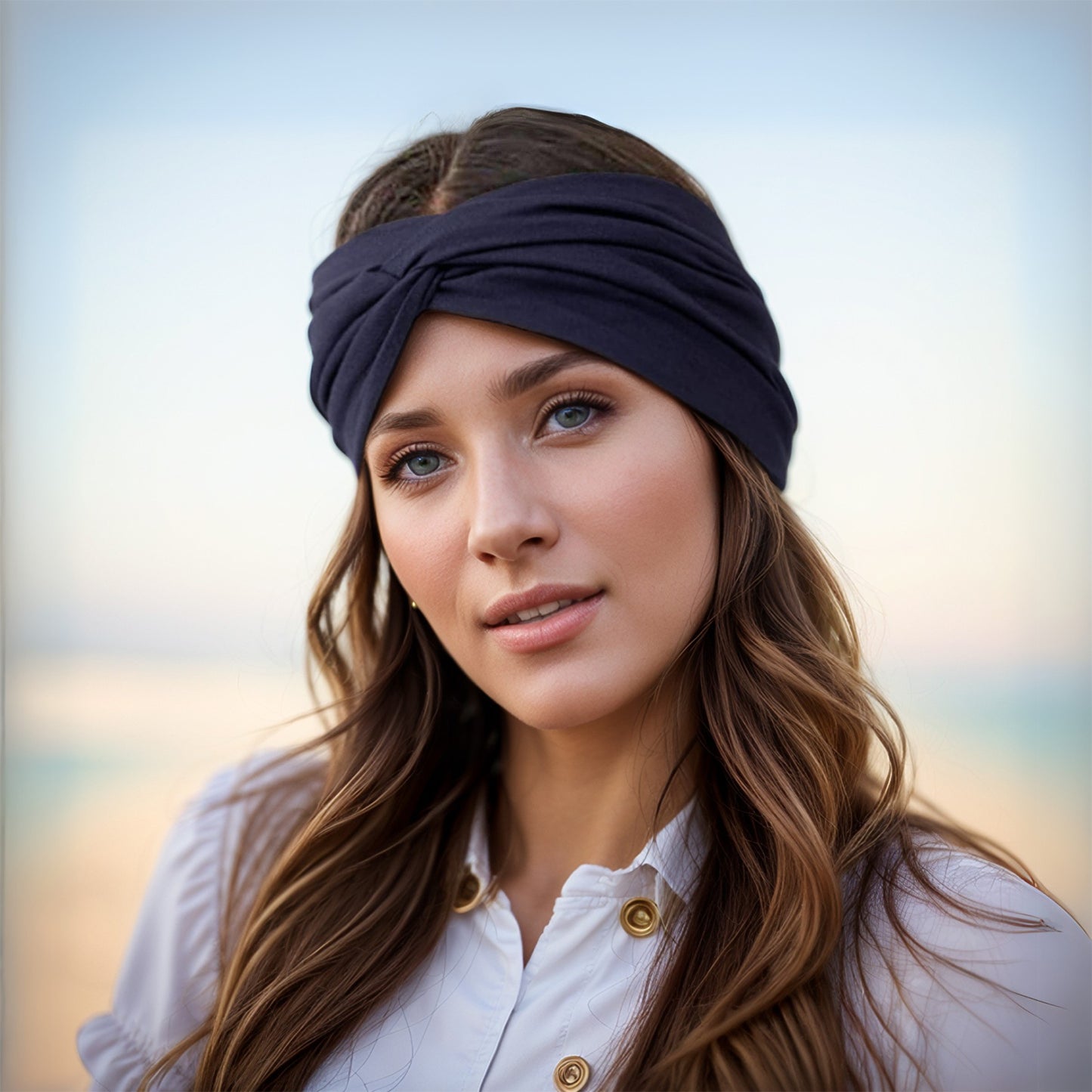 Wide Headbands for Women Turban Headband Twisted Knot Head Bands for Women's Hair Band Accessories